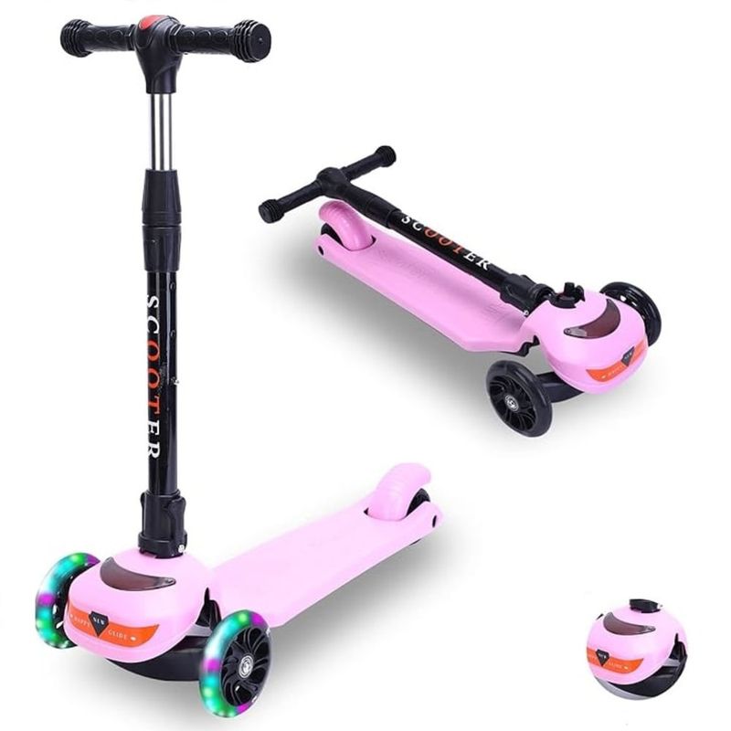 Scooter para Niños con Luces 2-5 Años Niña Oxie Pro
