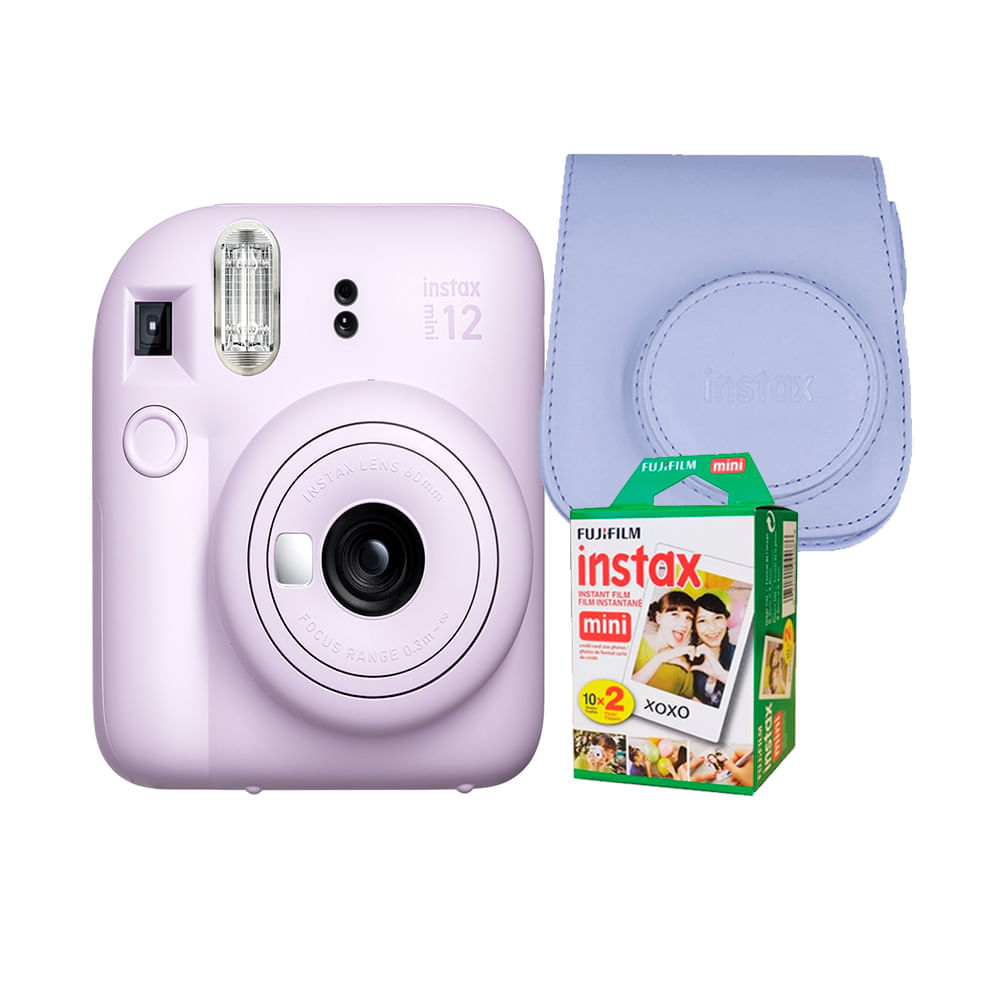 Comprar Kit de Cámara instantánea Fujifilm instax mini 12 Lila con