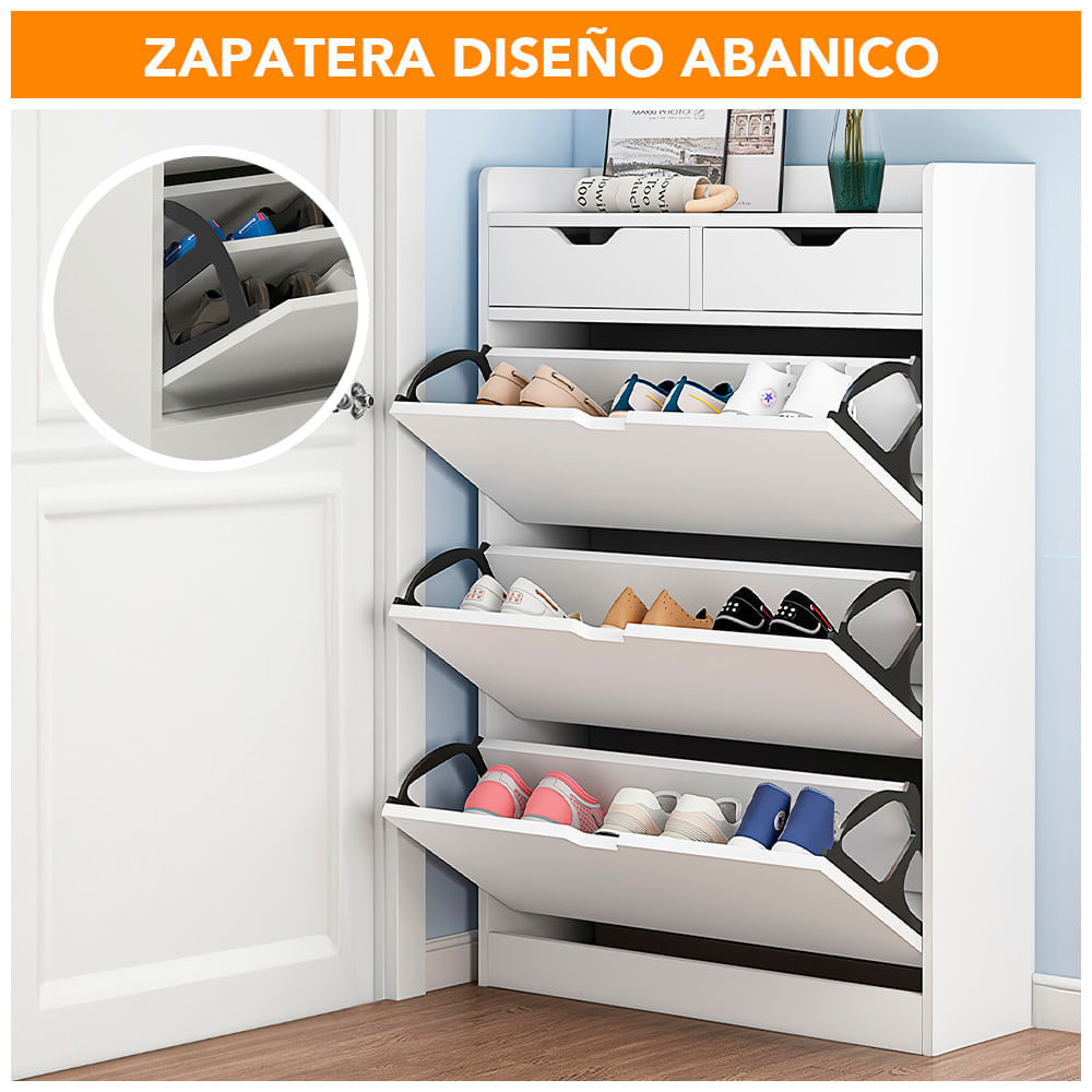 Estante para Zapatos Organizador Rack Zapatera 4Pisos I Oechsle - Oechsle