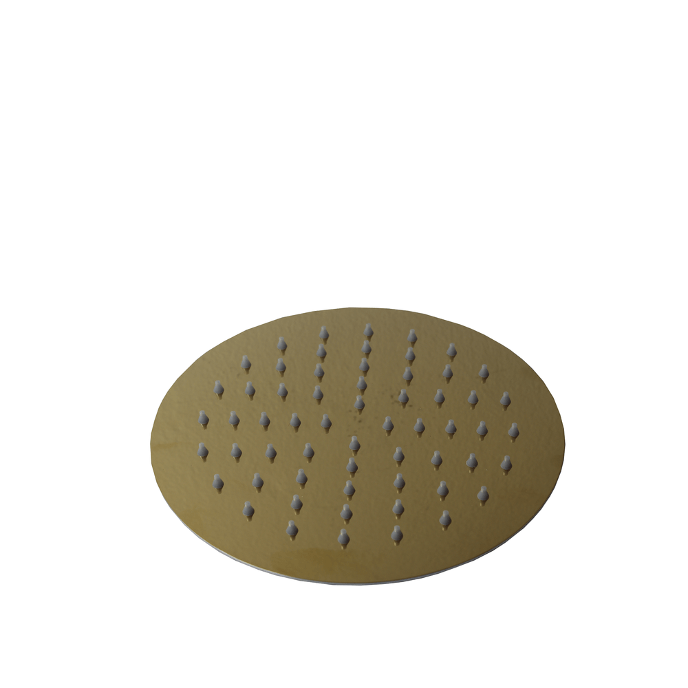 Cabeza de ducha 8 " Dorado Redondo