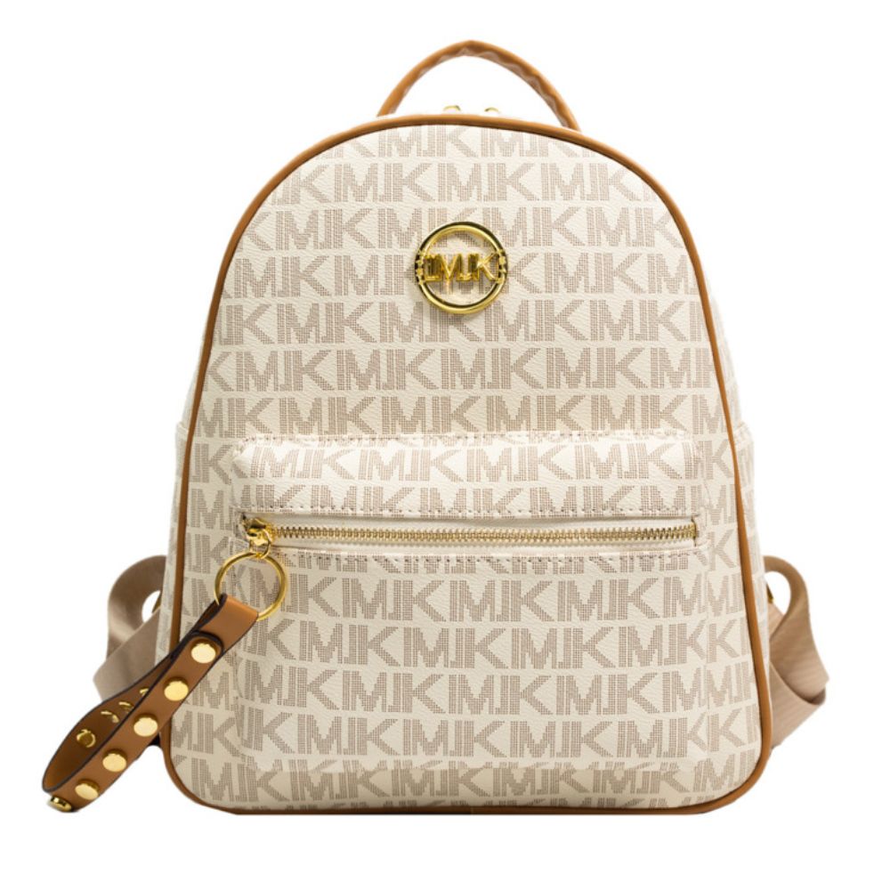 Mochila de Lujo Leroux Beige para Mujer
