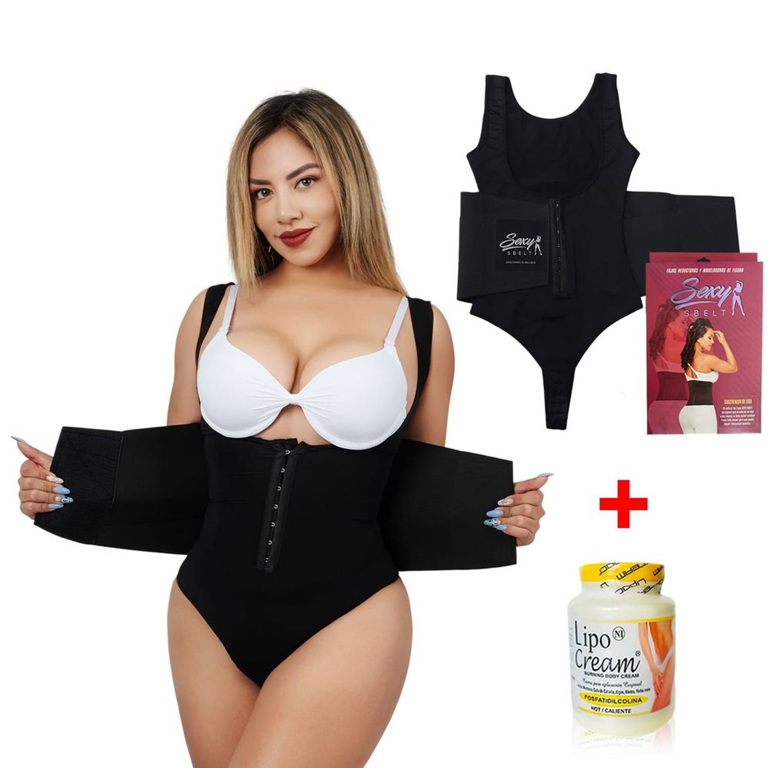 Faja Body Reloj de Arena Reduce Medidas Talla L Más 1 Lipocream I