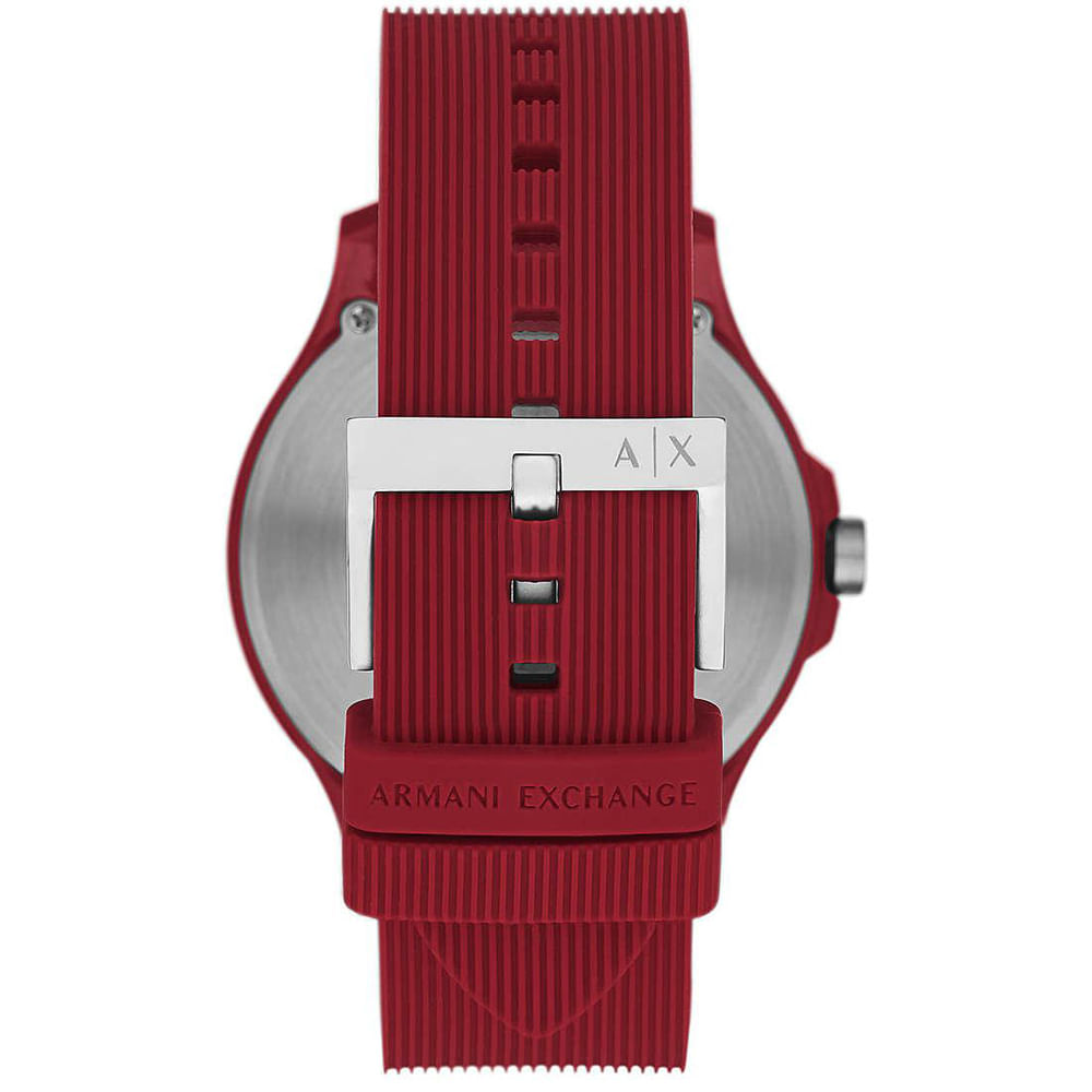 Reloj armani exchange discount rojo