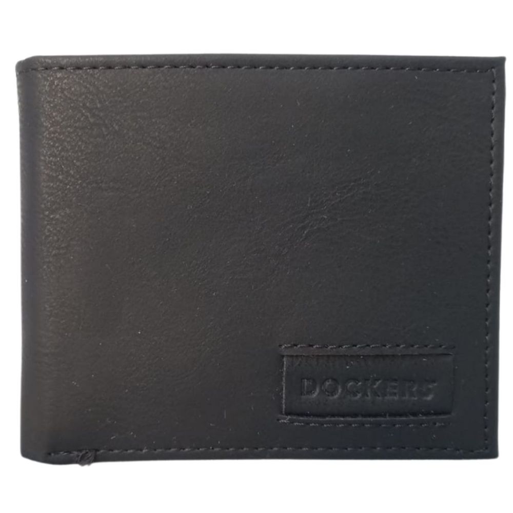 Billetera Bifold Dockers Hombre - Negro Mate