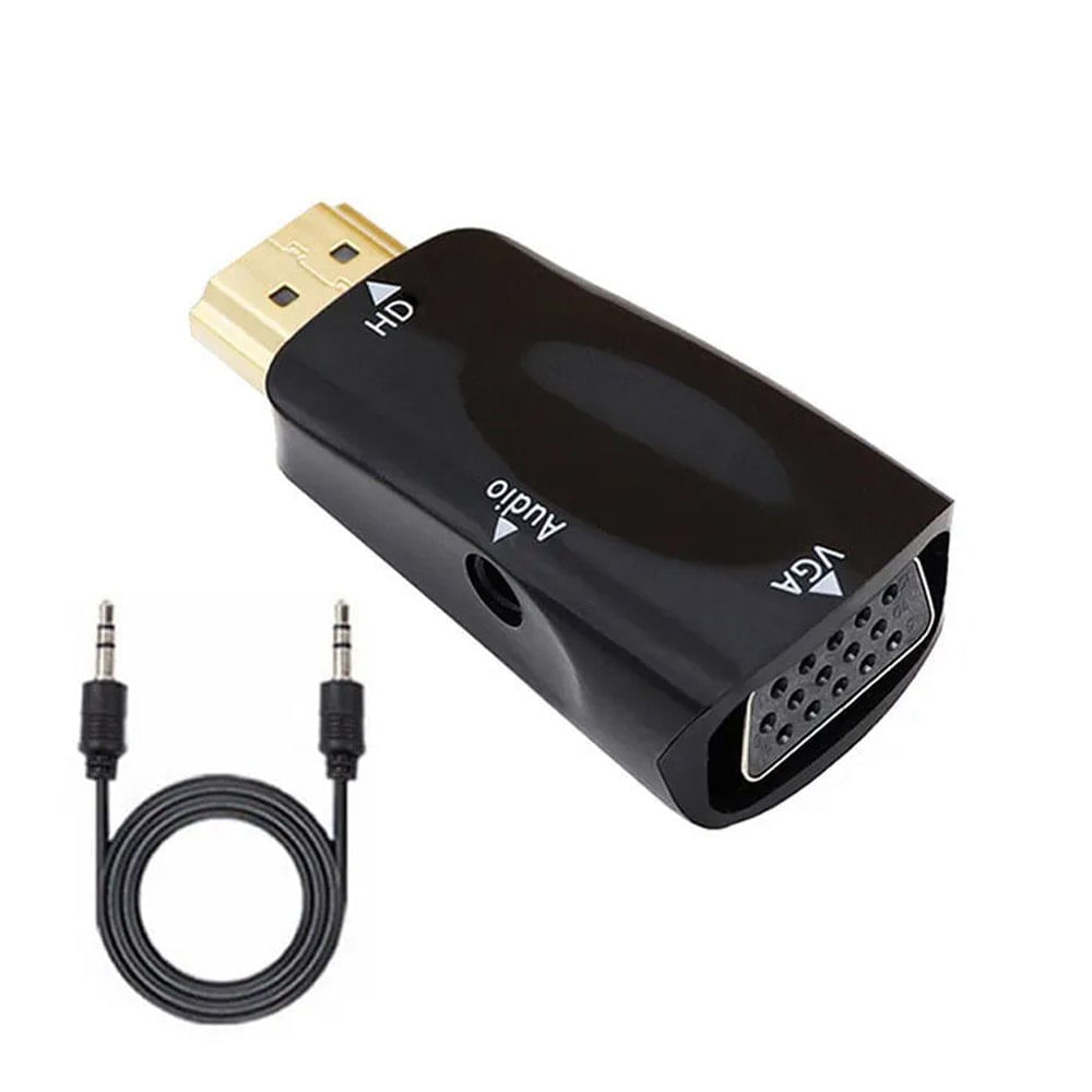Vga Sonido Hdmi Pc A Tv Audio Configurar Hdmi De Pc A Tv Adaptador