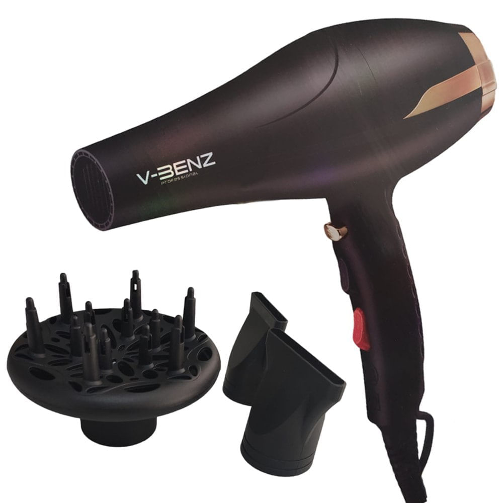 Secadora Profesional de Pelo Cabello 8500 Watts 4 en 1 Frio Caliente