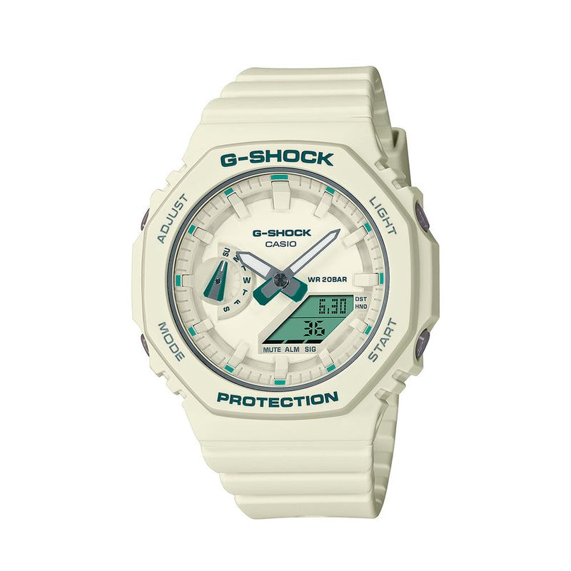 Reloj Casio G-Shock GA100BW-1A Para Hombre Digital Analogico Luz Automatica  Acuatico Negro Blanco | Oechsle