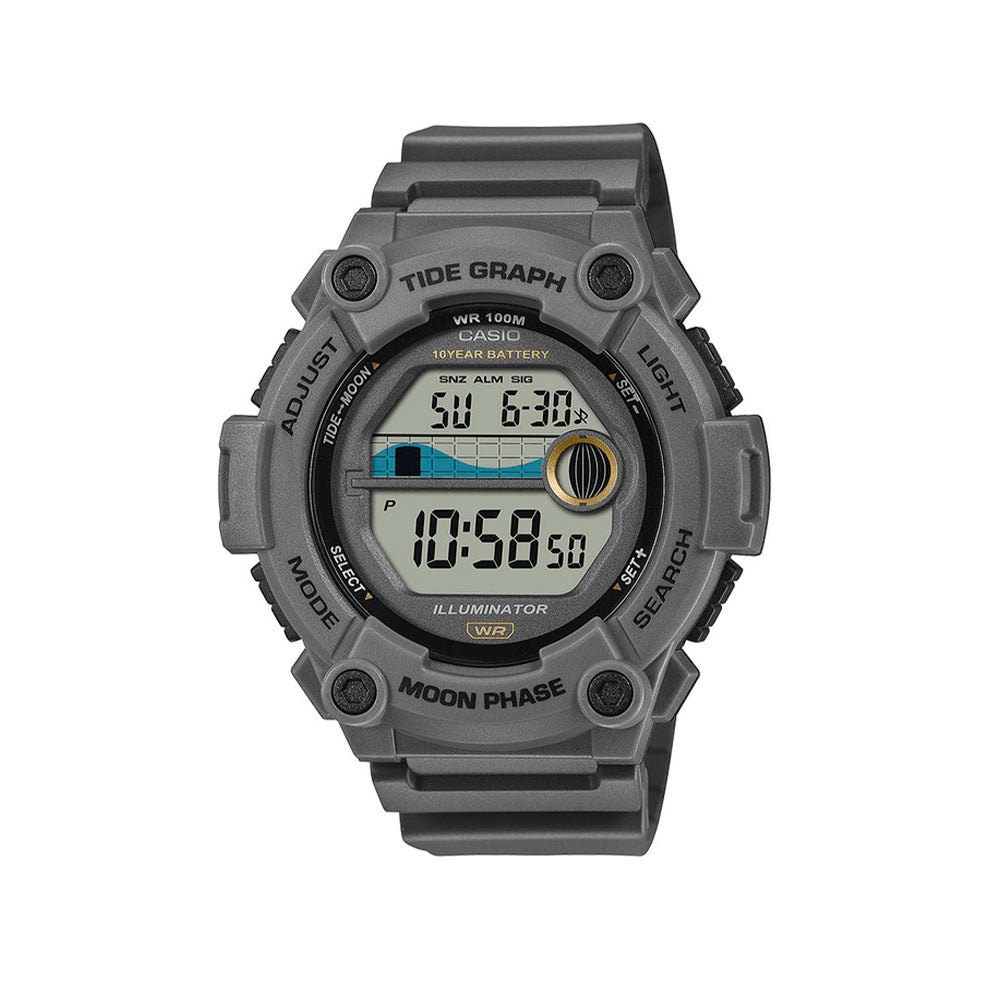 Reloj Digital Casio para Hombre Resina WS1300H-8AV Color Gris Sanllo