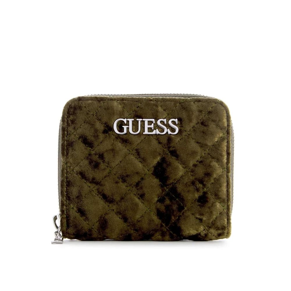 Billetera para Mujer Guess Hoboken de Terciopelo Zip Around Oechsle