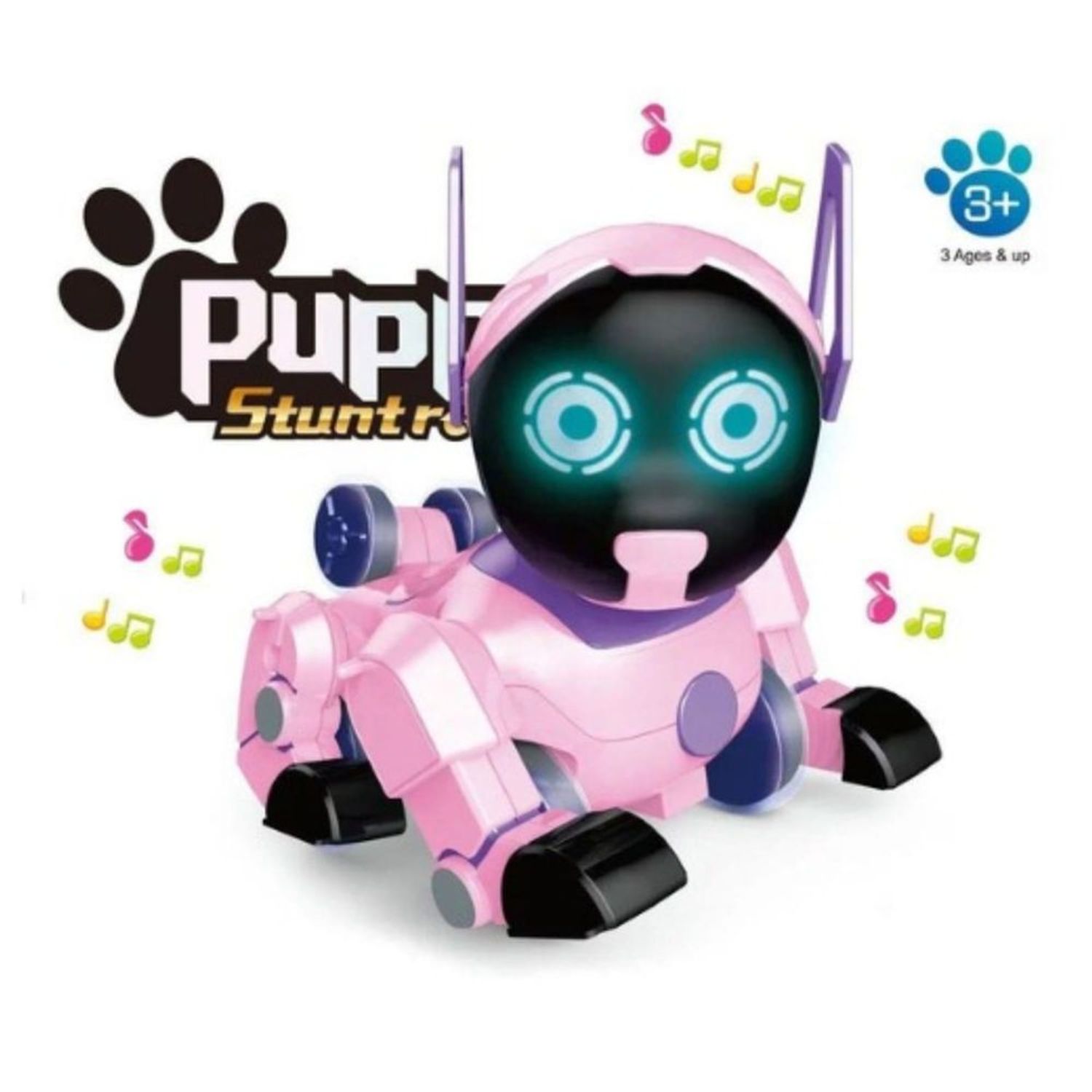 Perro Robot Inteligente Color Celeste Multifuncional con Sonido y Luces I  Oechsle - Oechsle