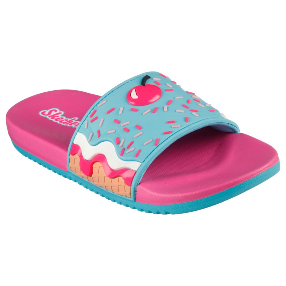 Chanclas cheap skechers niña