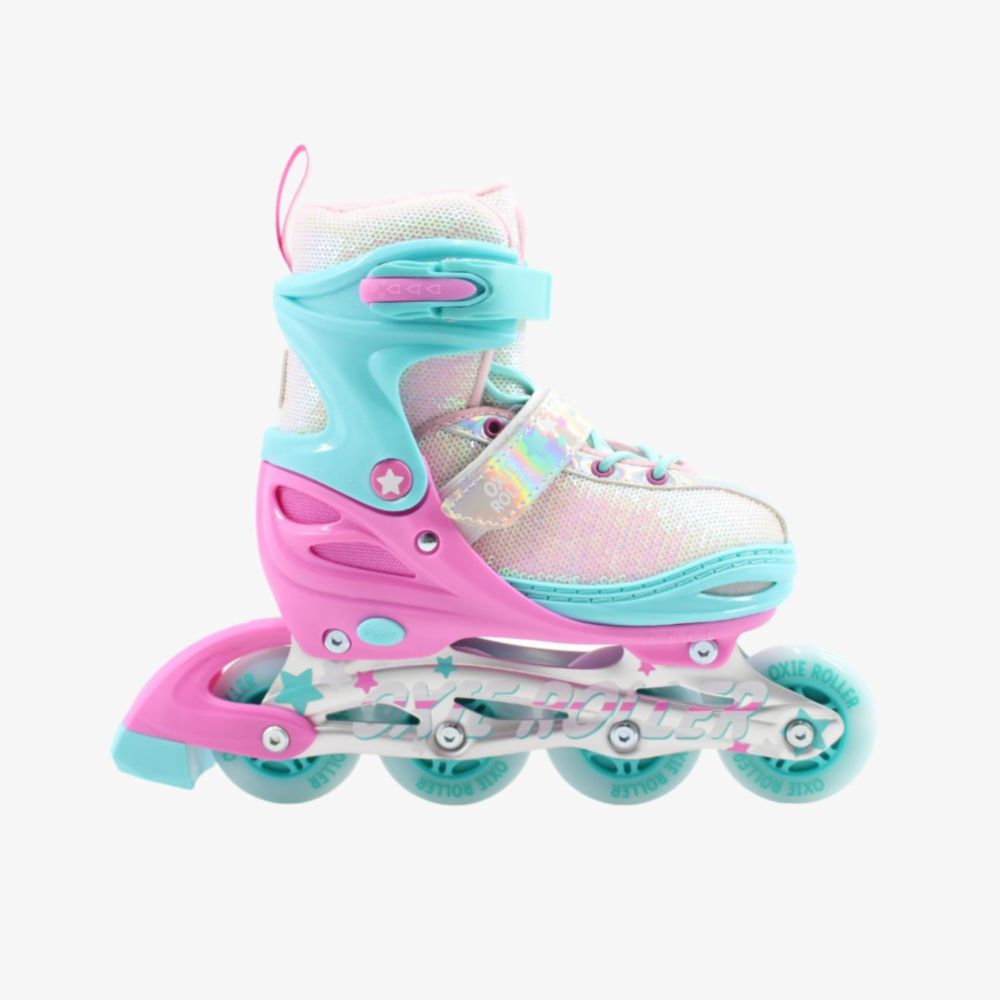 Patines Oxie Pro Roller Ajustable Talla S Turquesa