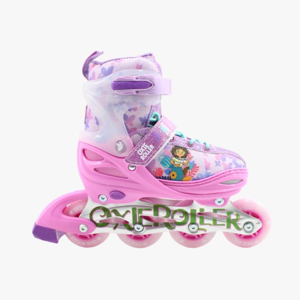 Patines Oxie Pro Roller Ajustable Talla S Rosado