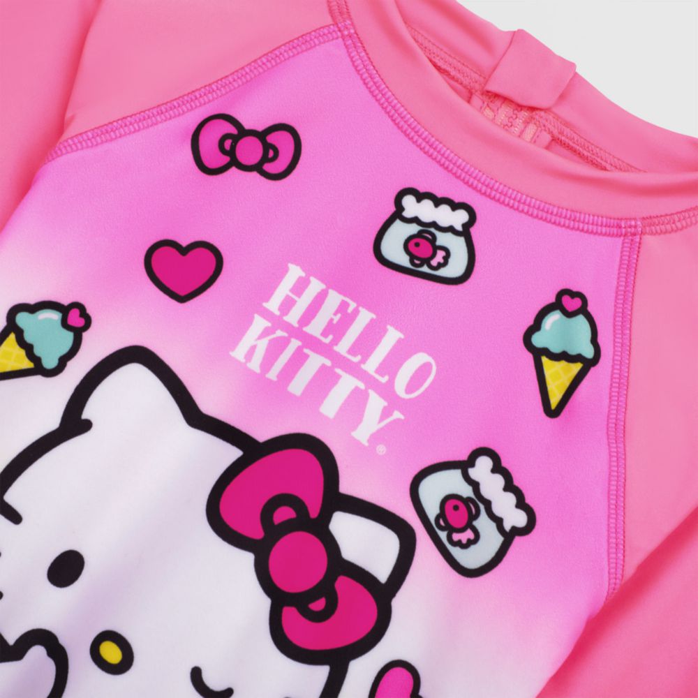 Ropa De Ba o Para Ni a Hello Kitty Rosado Ba9937Oe Oechsle.pe