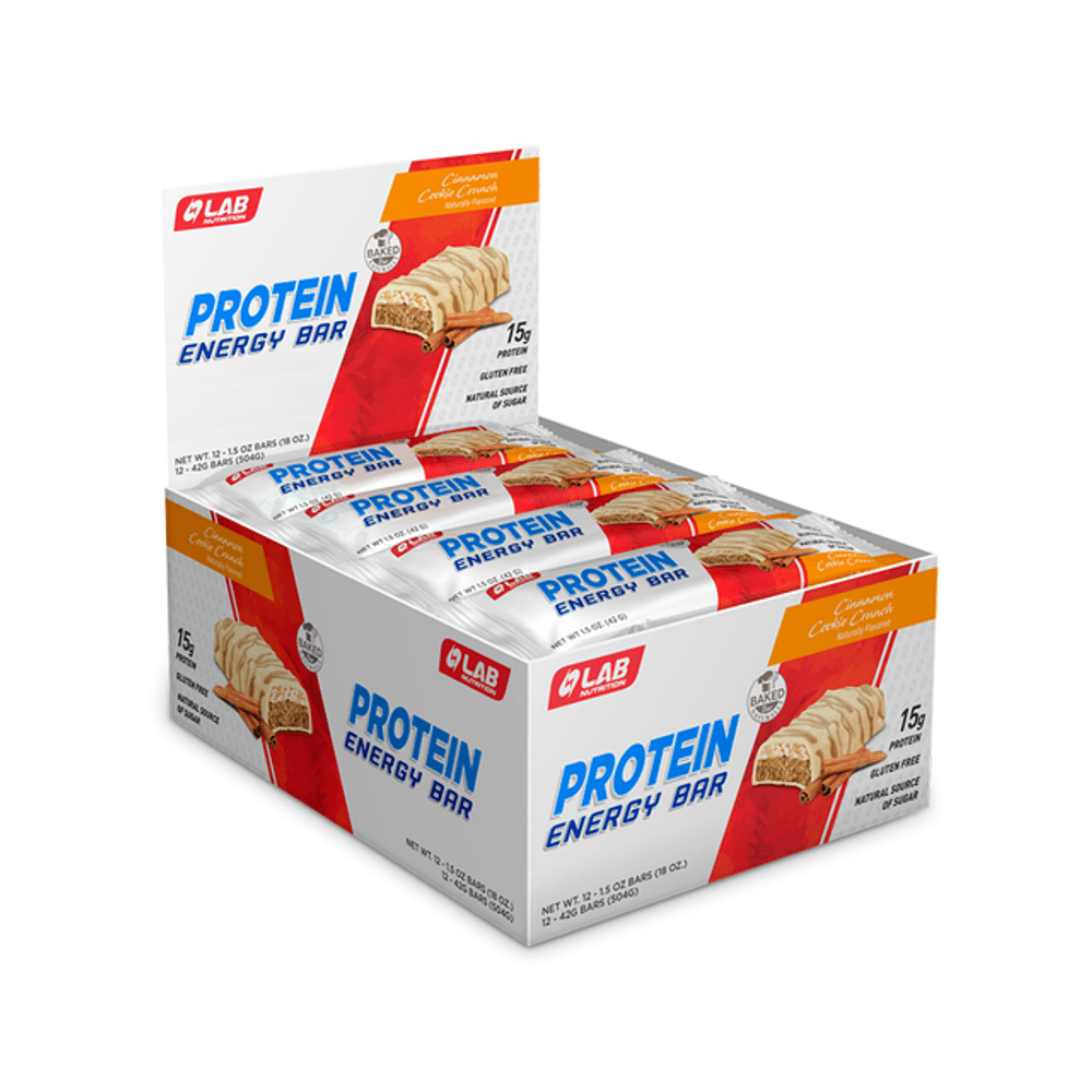 Snack Lab Nutrition Usa  Protein Energy Bar Cinnamon Bun
