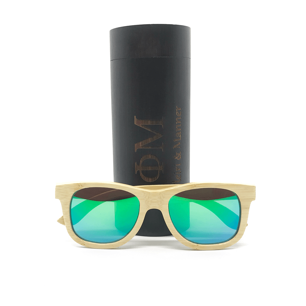 Lentes de Sol de Bambu para Mujer Fleiri And Manner Eco