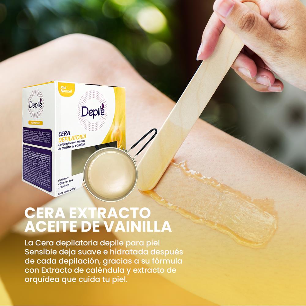 Cera Extracto Aceite de Vainilla Depile 200 Gramos I Oechsle Oechsle
