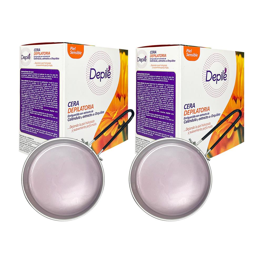 Cera Extracto Calendula y Orquidea Depile 200 Gramos Unidades I