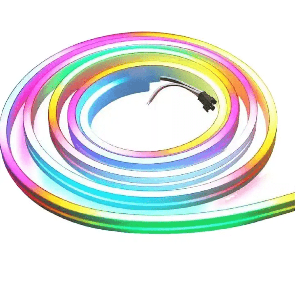 Tira Luces Led Neon Inteligentes RGB 5mts App + control + Bluetooth
