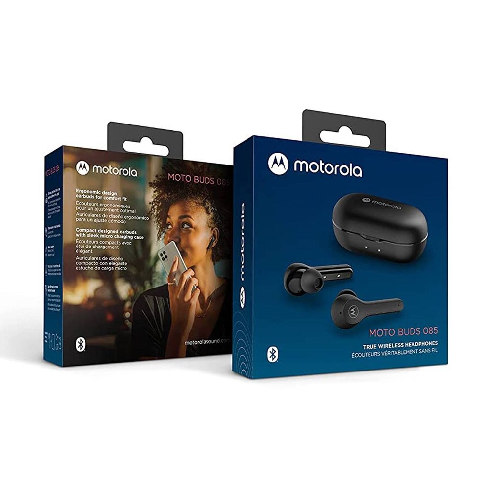 Audifonos Bluetooth Motorola Moto Buds 085 Negro I Oechsle Oechsle