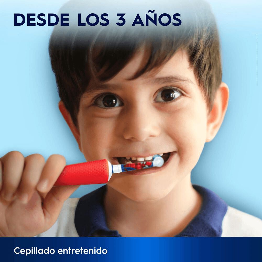 Repuesto Cepillo Eléctronico Marvel Spider-Man Repuesto Para Cepillo  Eléctrico Oral-B 2 Unidades ORAL B