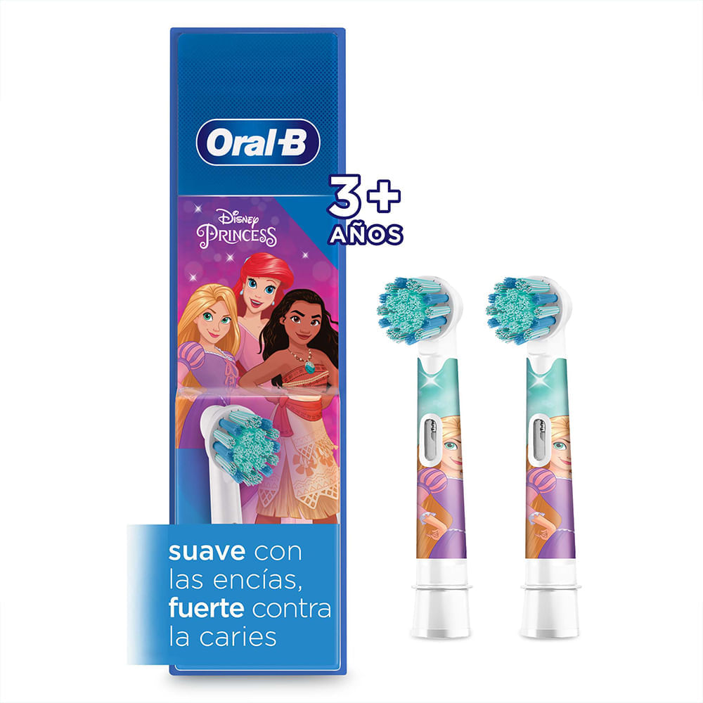 Cabezales Repuesto Oral-B Disney Princess Cepillo Eléctrico