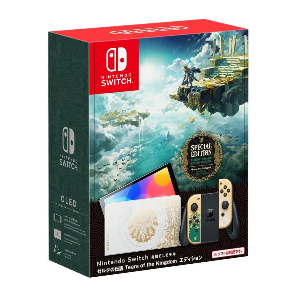 Nintendo Switch Oled Edicion Zelda Tears Of The Kingdom