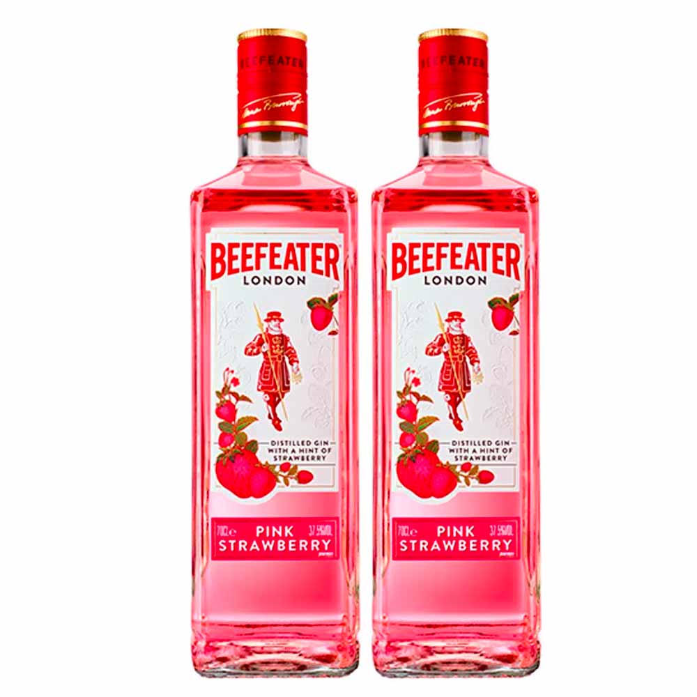 Pack Gin BEEFEATER Pink Botella 700ml x 2un