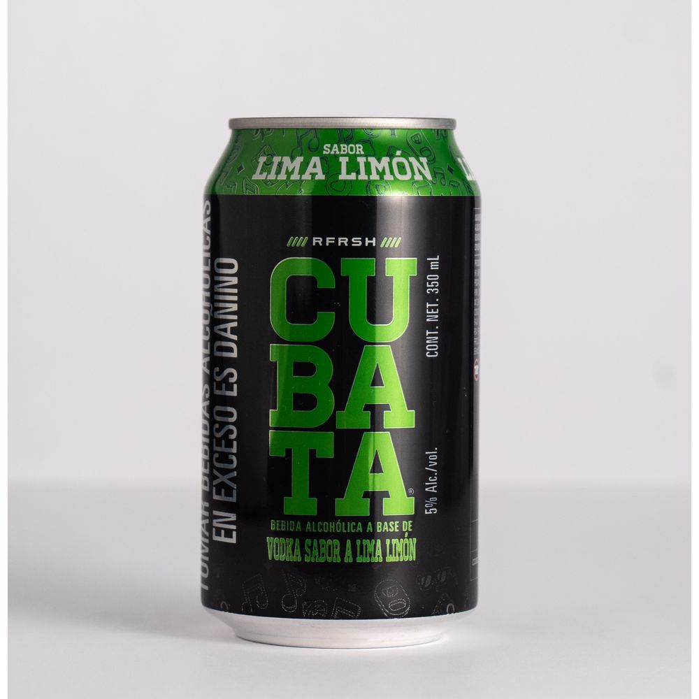 Ready To Drink (RTD) CUBATA Lima Limón lata 350 ml