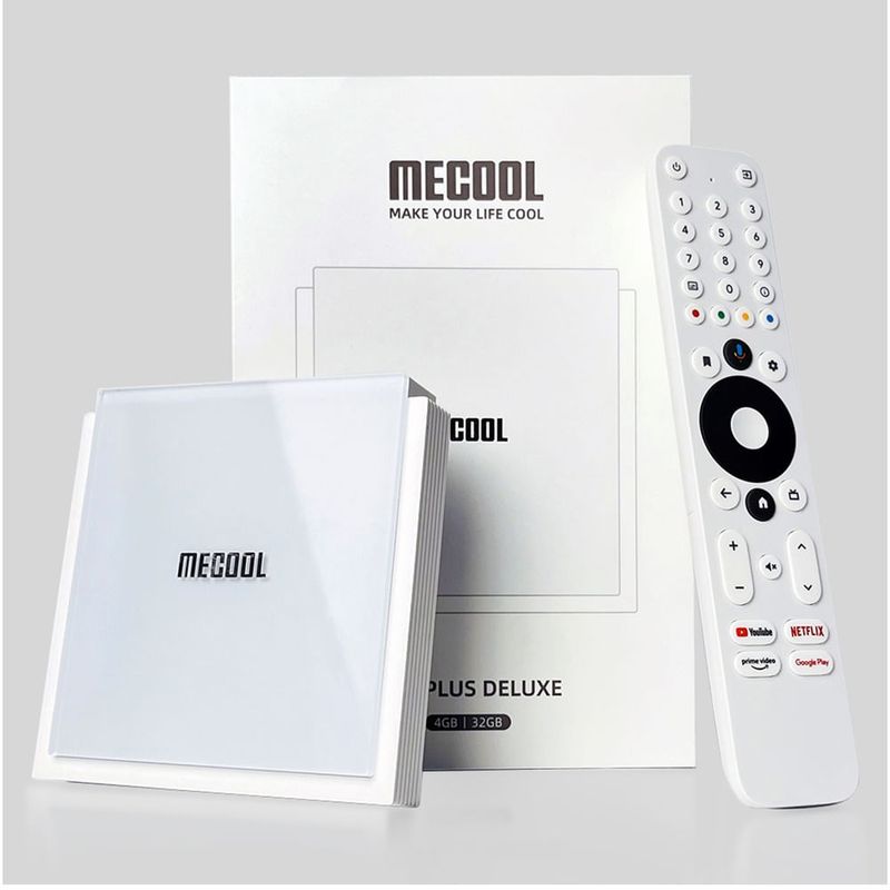 Control Remoto para Chromecast Google Tv HD y 4K + Funda Roja I Oechsle -  Oechsle