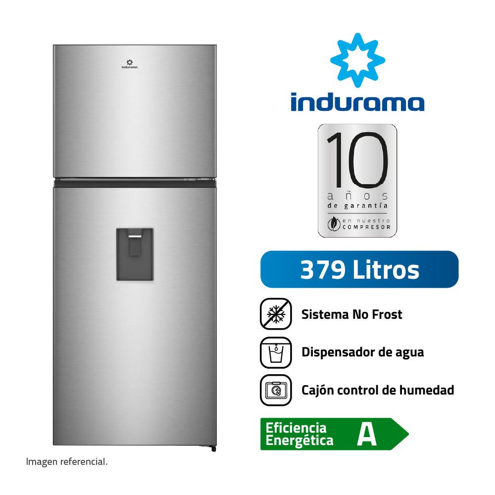 Refrigeradora Indurama Top Freezer RI-469D 379L Croma