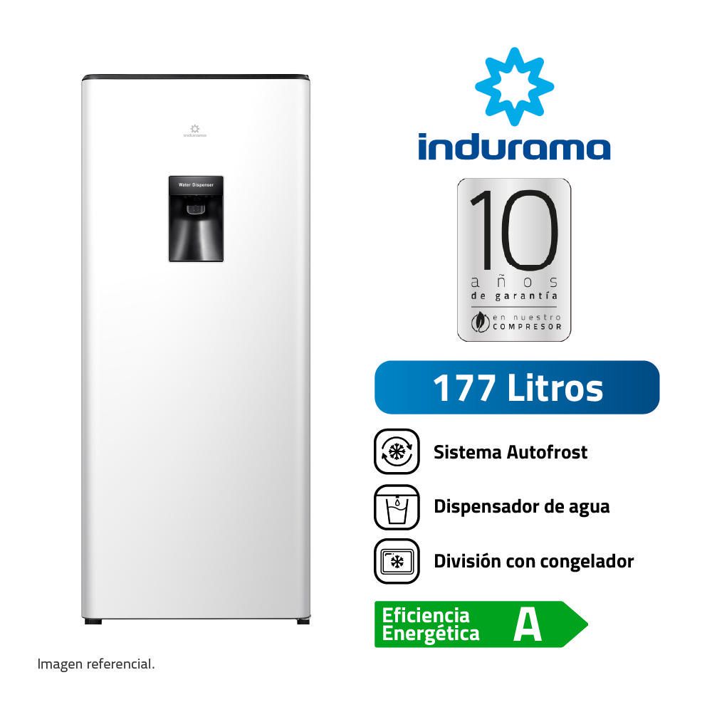 Refrigeradora Indurama Top Freezer RI-289DBL 177L Blanco