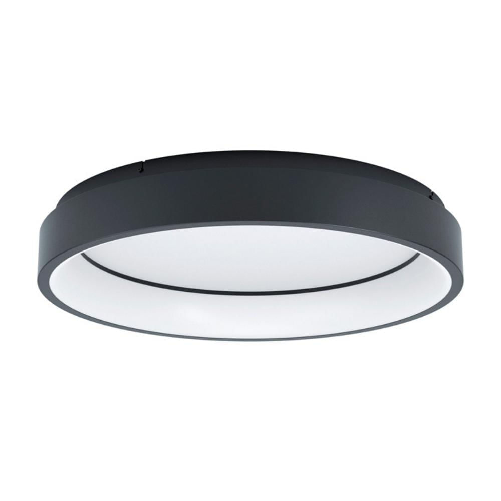 Lámpara de Techo Eglo Marghera-Z 6.5w Acero/Plástico Negro 4 Luces