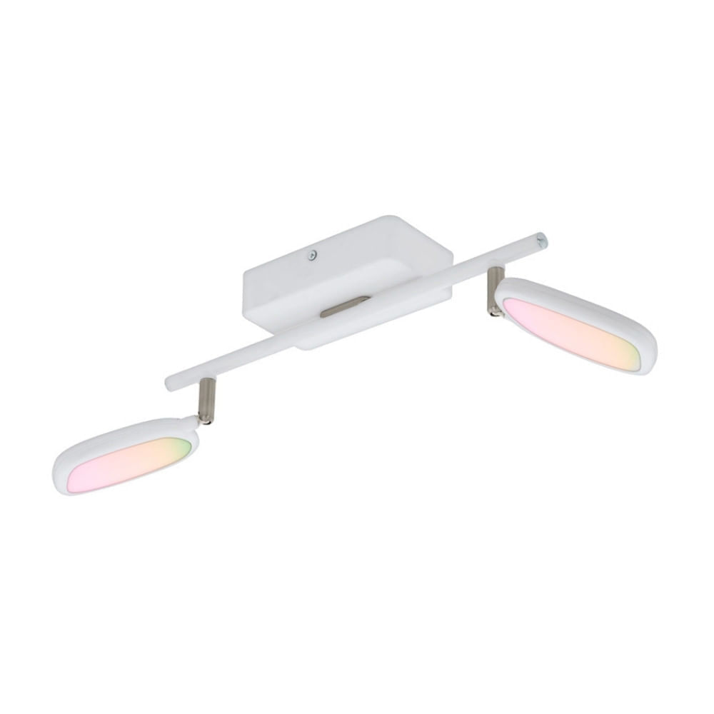 Lampara de Techo Eglo Palombare-c 5w Plástico Blanco 2 Luces