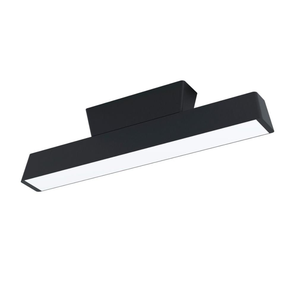 Lámpara de Techo Eglo Simolaris-Z 16w Aluminio/Acero Negro 1 Luz