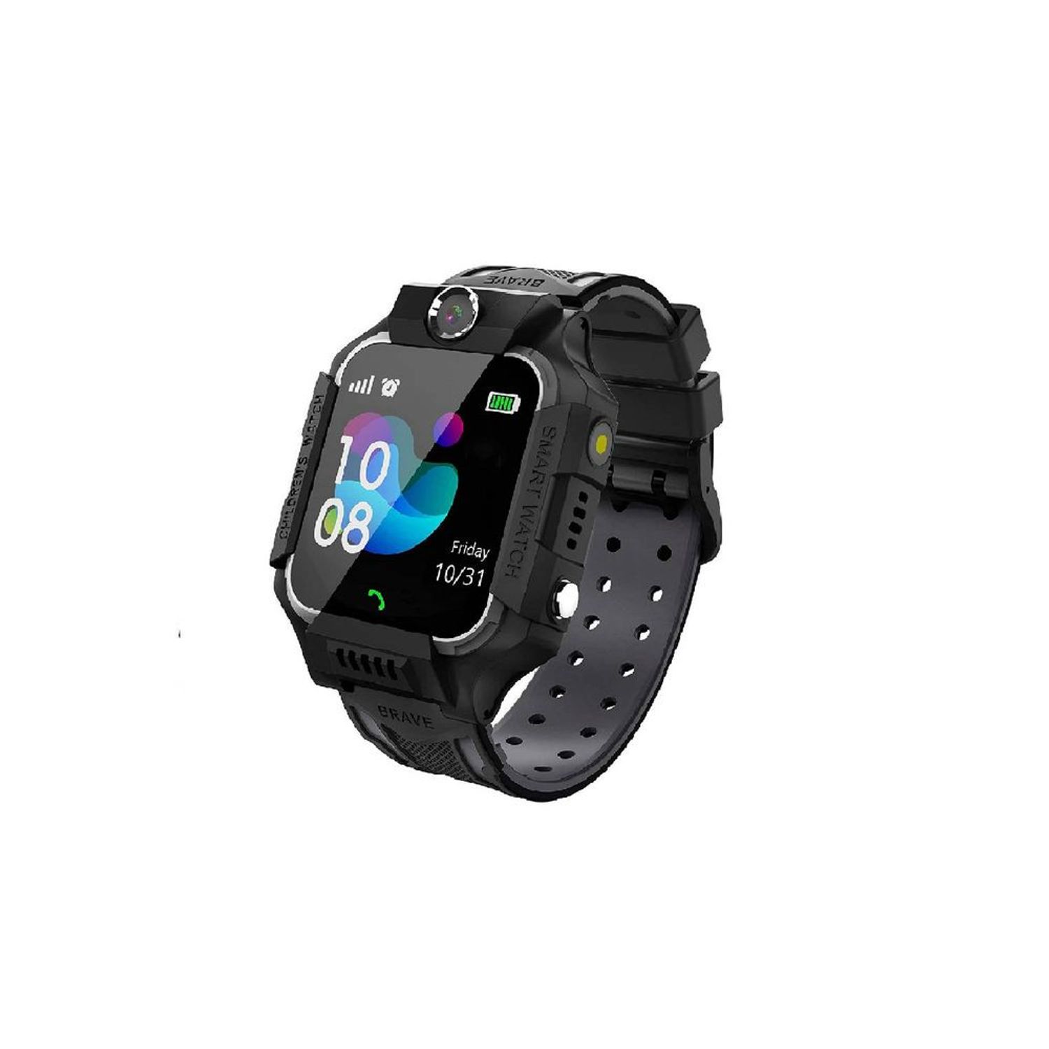 Smartwatch Ni os Con Chip Llamadas GPS y C mara Negro Oechsle