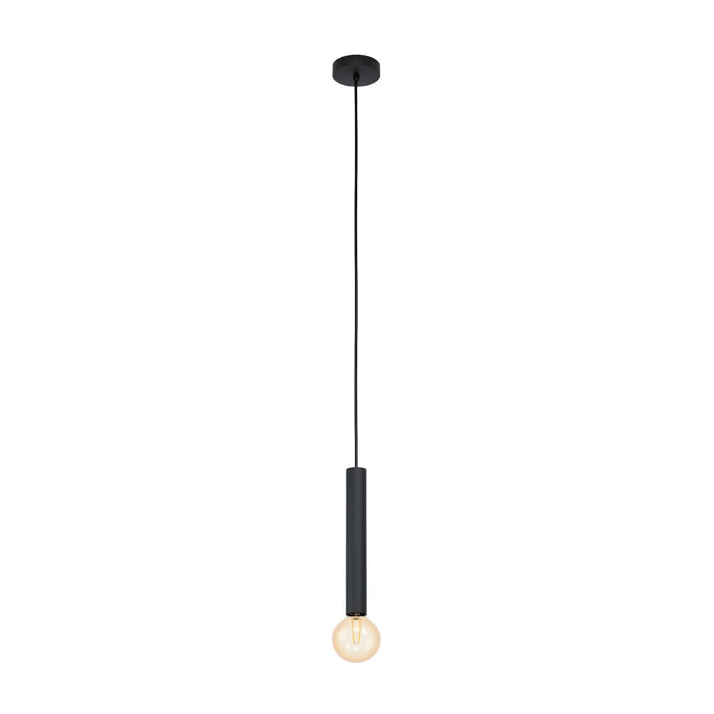 Colgante Eglo Cortenova1 Luz 60w Negro