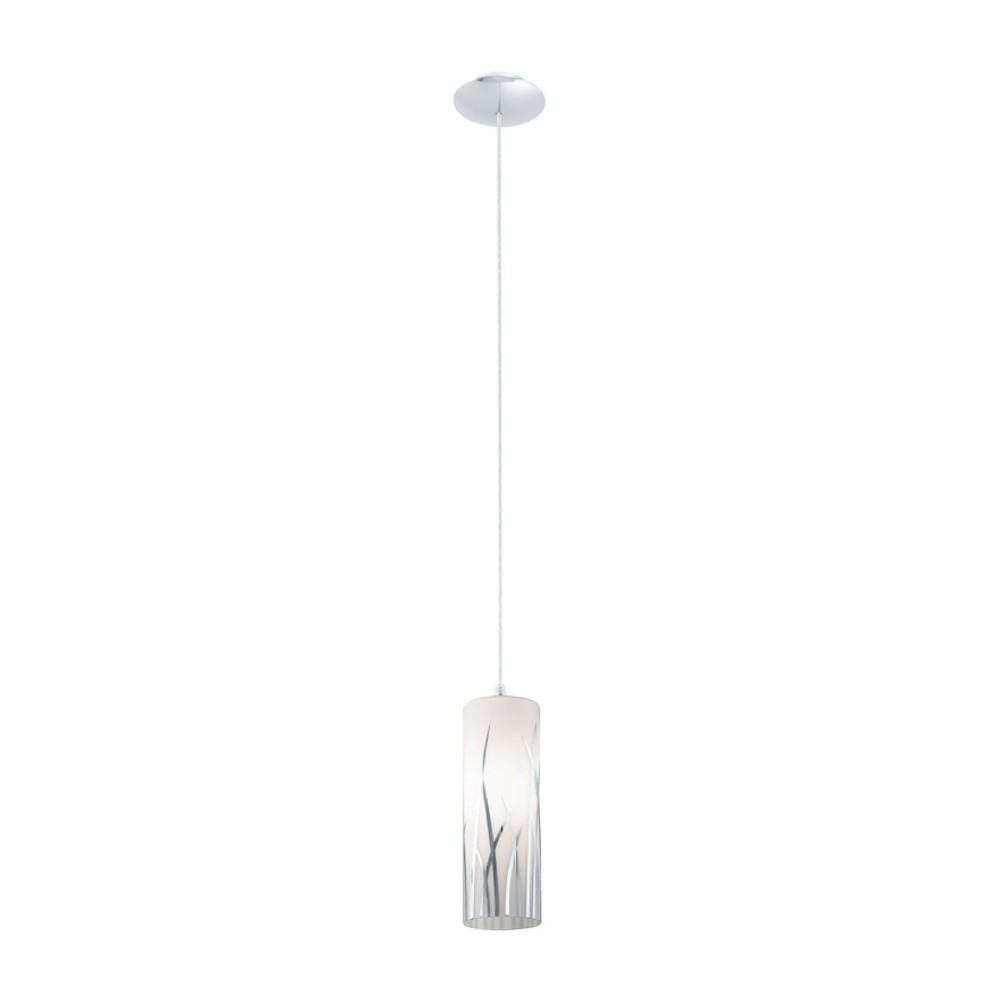 Colgante Eglo Rivato 1 Luz 60w Cromo