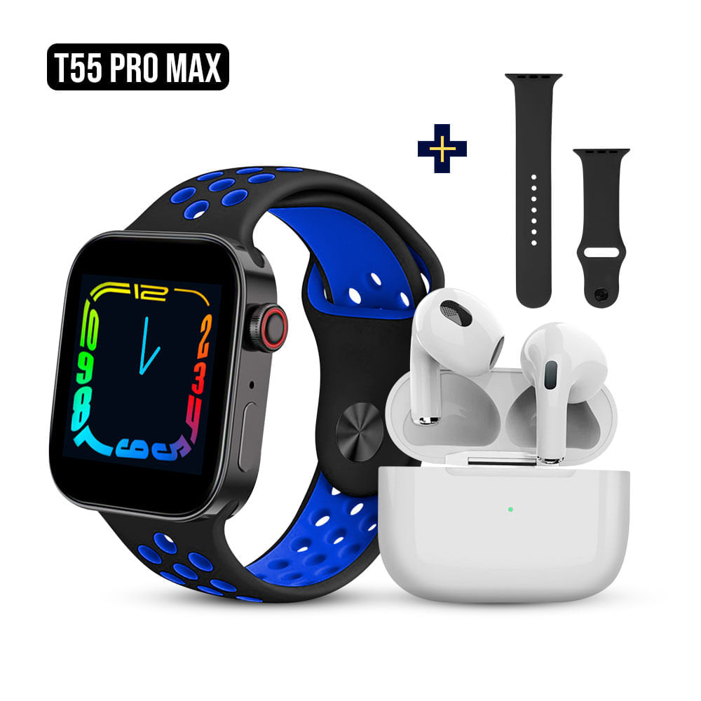 Smartwatch best sale t55 funciones