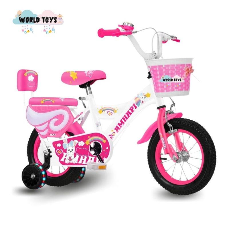 Bicicleta Niño JUMP JUMP JUMP Aro 12 Pre-Armada 85% Roja SPS-1202B