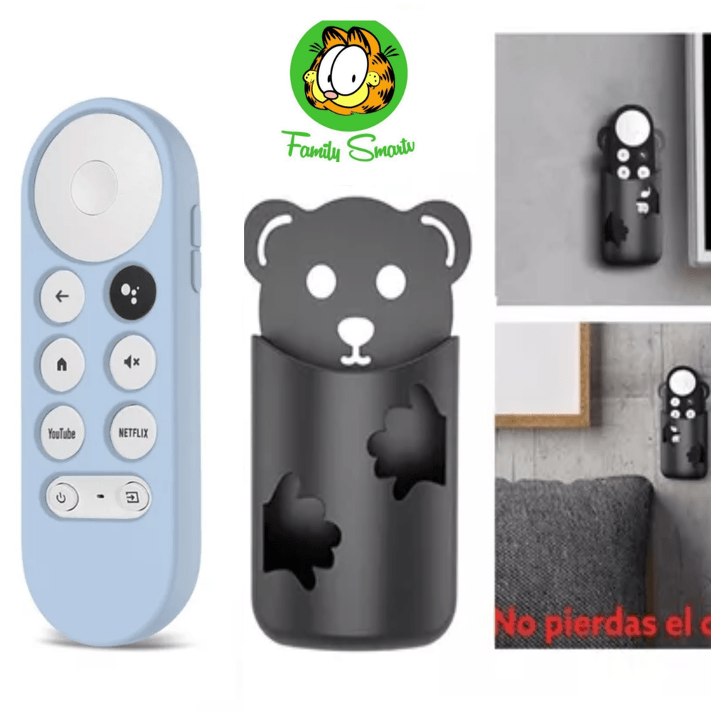 Funda Sikai de Silicona para Control Chromecast Google Tv Portacontrol Turquesa