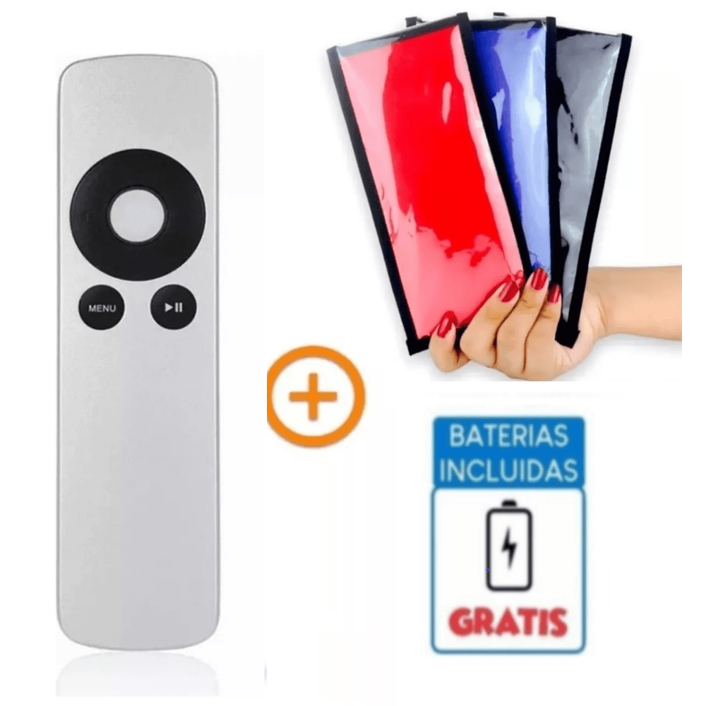 Control Generico  Remoto para Apple TV TV2 TV3 TV4 + Funda