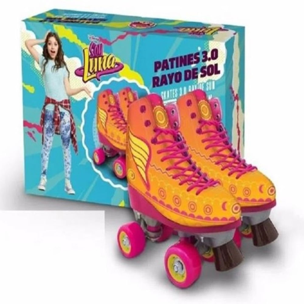 Patines Soy Luna 3.0 Rayo De Sol T38 Disney I Oechsle Oechsle