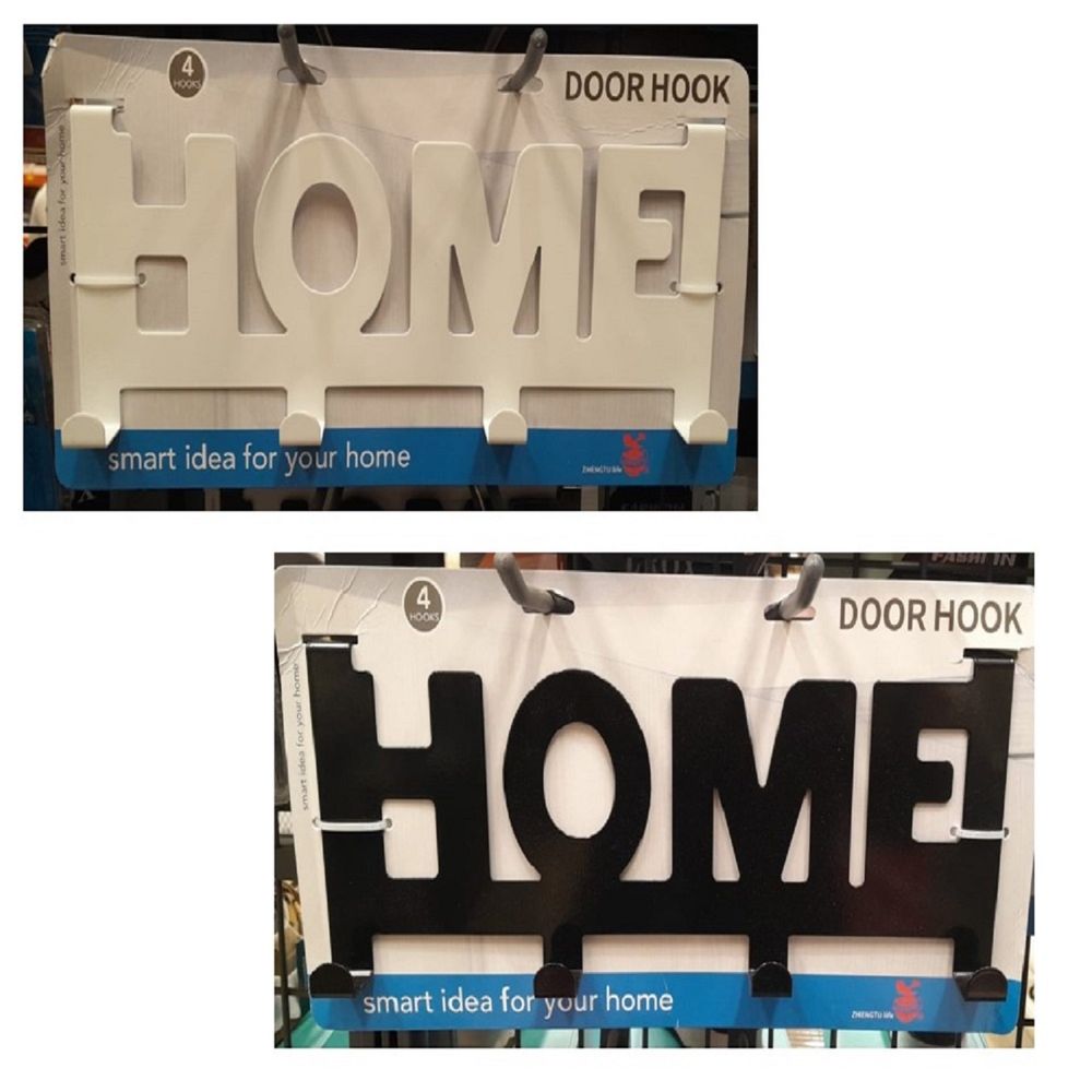 Perchero Colgador Portatil Para Puerta 4 Perchas Home