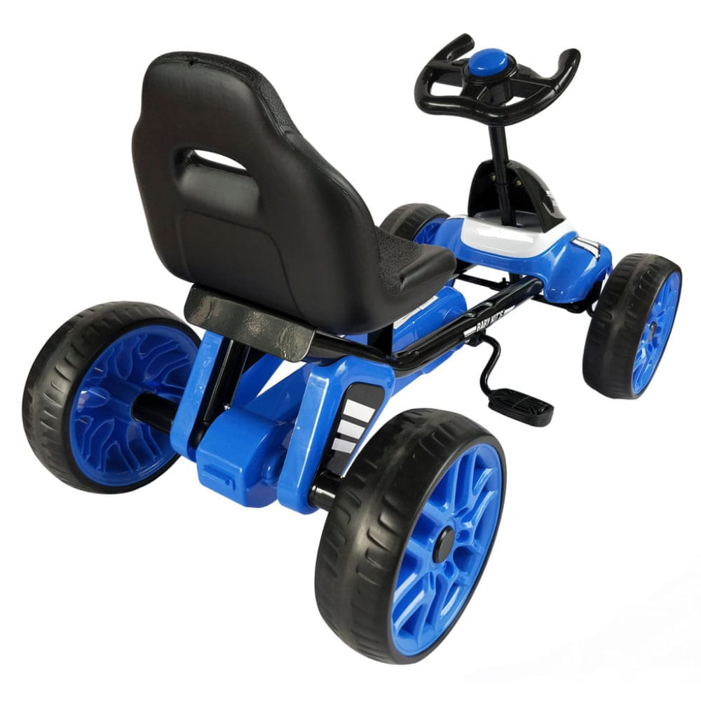 Kart a pedales PERHOUR Azul