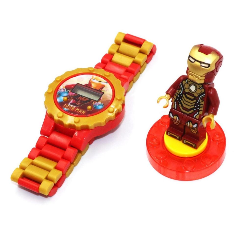 IRONMAN RELOJ FIGURA JUGUETES NIÑOS JUGUETERÍA