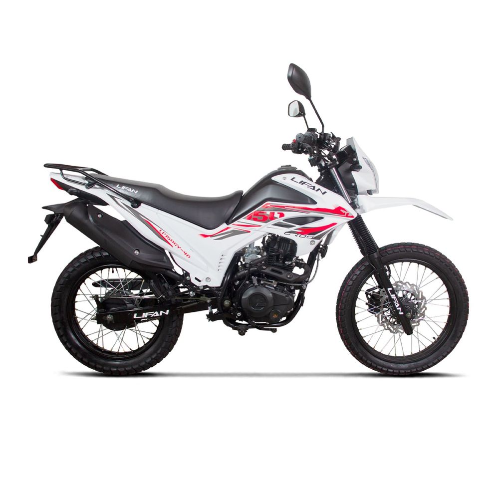 Motocicleta Lifan Motard Xtrial 150 Blanco