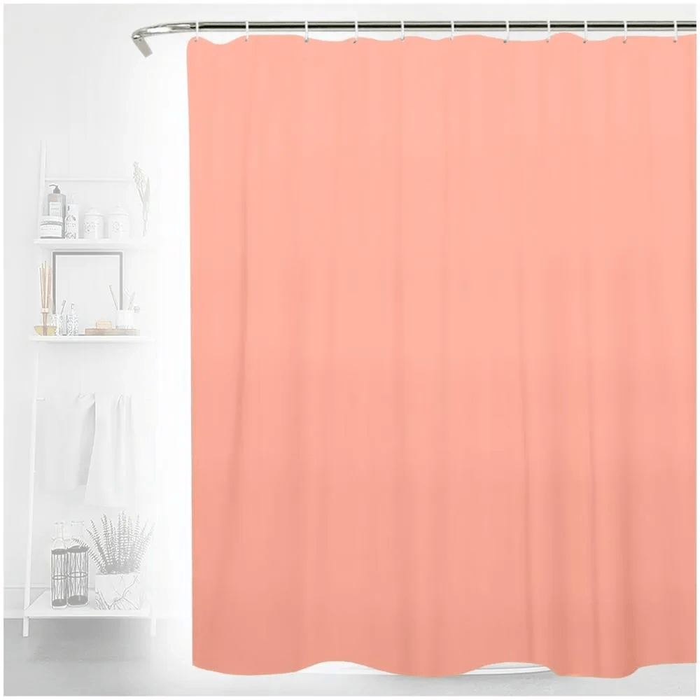 Cortina de Baño Impermeable Accesorio para Ducha 180x180cm Coral 50V
