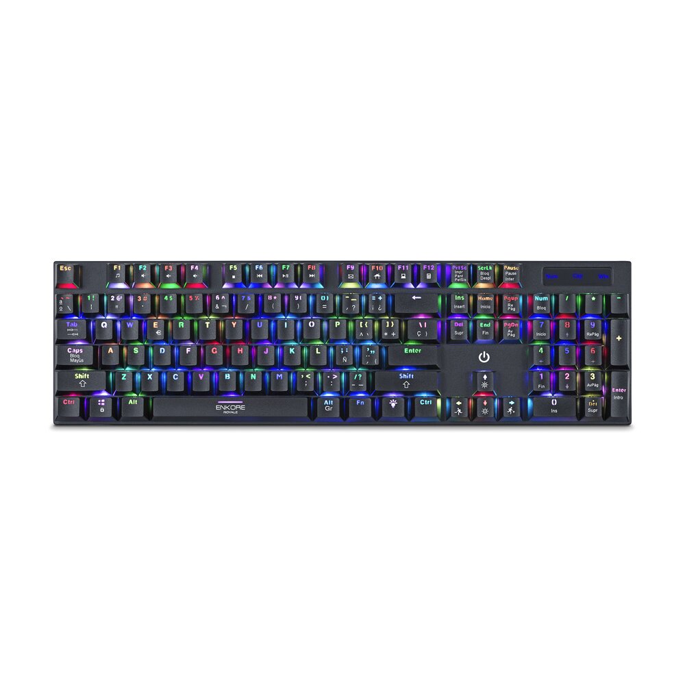 Teclado Gamer Mecanico Anti Ghosting Enkore Royale Enk1003