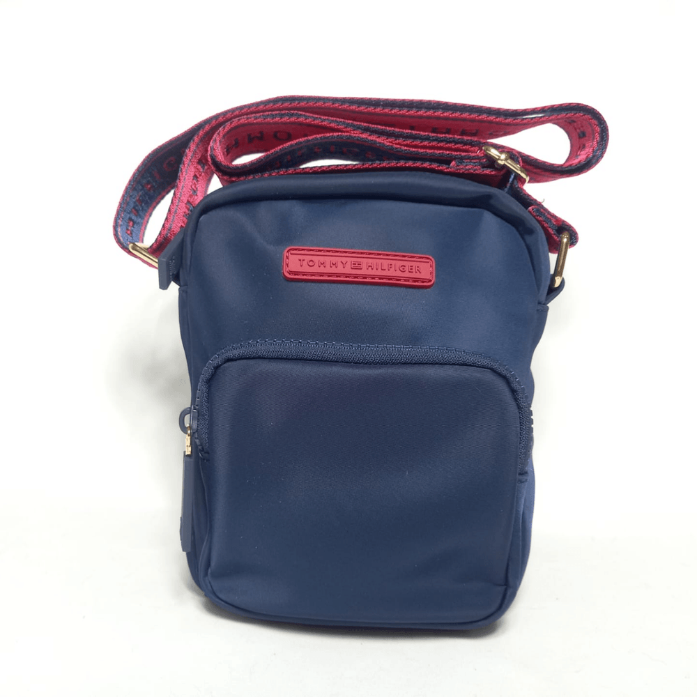 Cartera o Crossbody Tommy Hilfiger Strap Doble Cierre - Azul